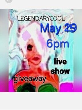 Going Live May 29 2026 At 6PM Pacific Great Giveaways Please Like This Flyer